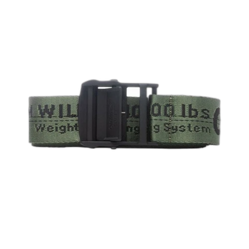 OFF-WHITE Classic Industrial Belt (FW21) Green/Black