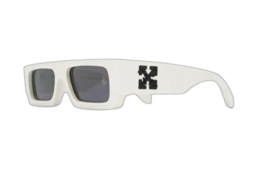 OFF-WHITE Arrow Logo Sunglasses White/Black (OMRI006F20PLA0010100)