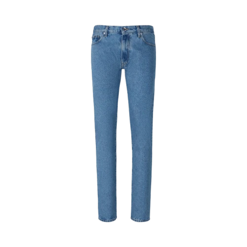 Off-White Diag Tab Slim Jeans 'Blue/White'