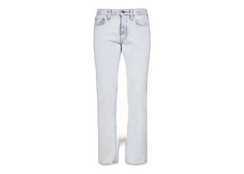 OFF-WHITE Arrow Pocket Slim Fit Jeans Bleach Blue