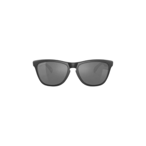 Oakley Frogskins Sunglasses 'Matte Black/Prizm Black Iridium Polarized'