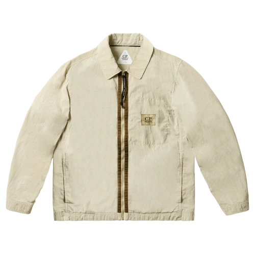 Palace x C.P. Company 50 Fili Heavy Overshirt 'Stone'