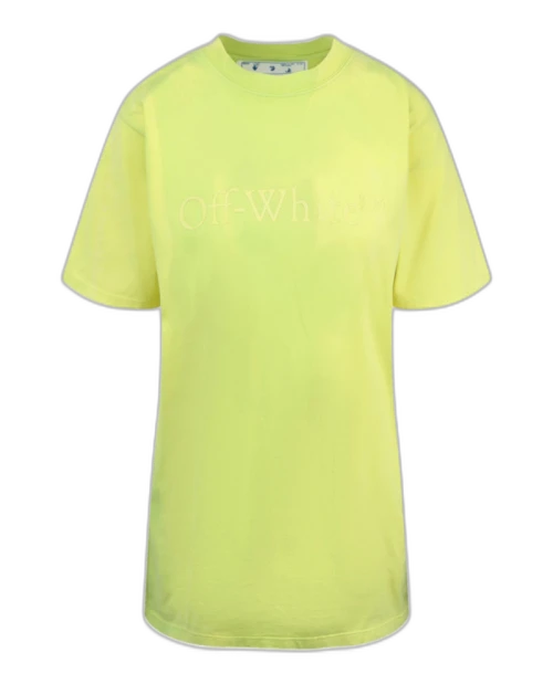OFF-WHITE Womens Laundry Tomboy T-Shirt Yellow