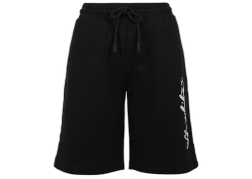OFF-WHITE Painter Logo Sweat Shorts Black