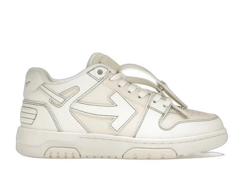 OFF-WHITE Out Of Office OOO Low Tops Cream White (Women's)