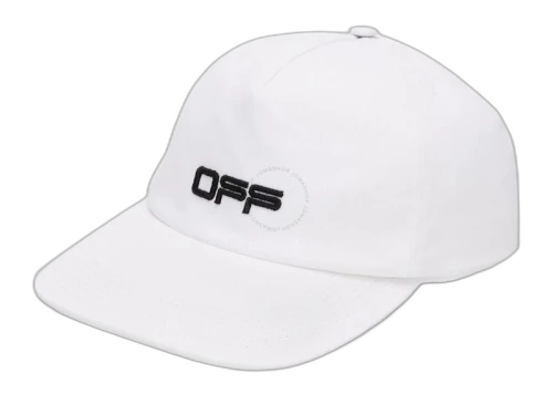 OFF-WHITE Ladies Off Logo Baseball Cap White/Black