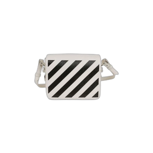 OFF-WHITE Diag Flap Bag Off White/Black