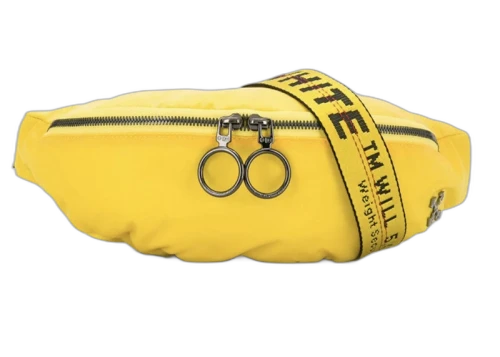 OFF-WHITE Industrial-Strap Belt Bag Yellow