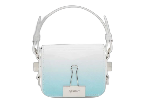 OFF-WHITE Degrade Baby Flap Bag Light Blue