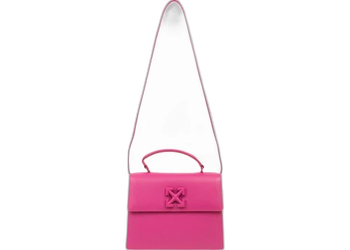 OFF-WHITE Jitney 2.8 Top Handle Fuchsia