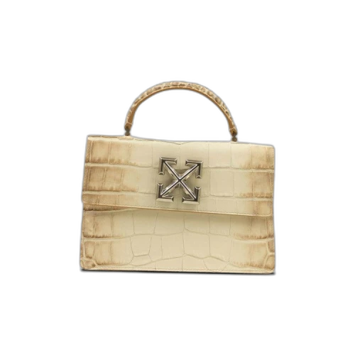 Off-White Shaded Croc Jitney 1.4 Bag 'Brown'