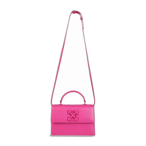 OFF-WHITE Jitney 1.4 Shoulder Bag Fuchsia