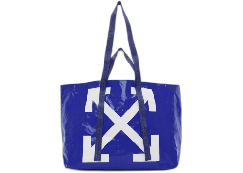 OFF-WHITE Arrows Tote Bag Blue White