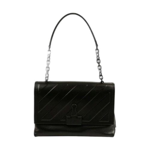 Off-White Embossed Diag Soft Bag 'Black'