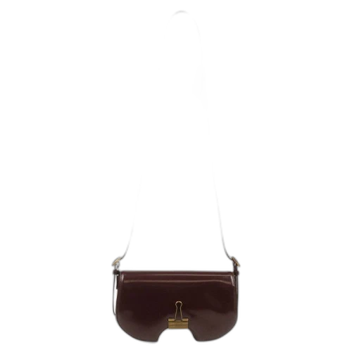 Off-White Mirror Swiss Flap Bag 'Burgundy'