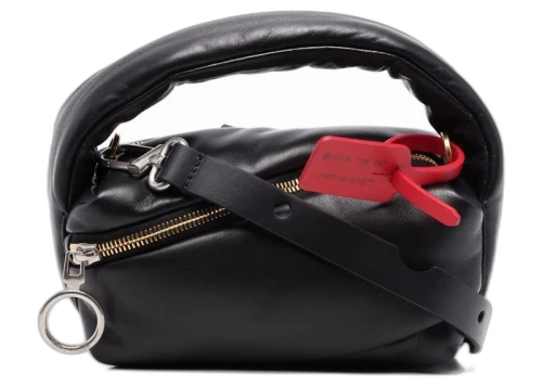 OFF-WHITE Pump Pouch 19 Tote Bag Black
