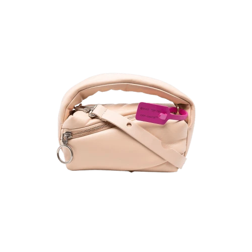OFF-WHITE Pump Pouch 19 Tote Bag Sand Beige