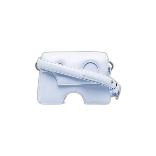 OFF-WHITE Burrow 22 Shoulder Bag Light Blue