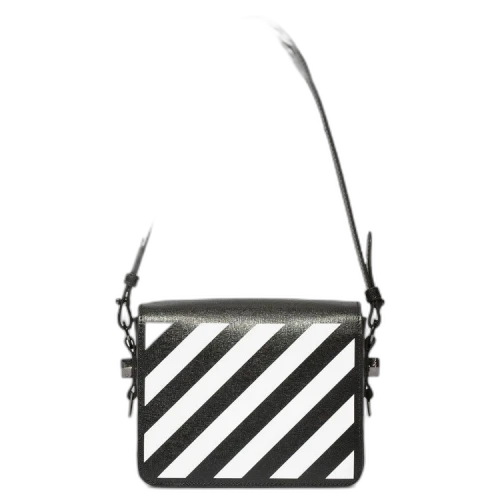 Off-White Diag Flap Bag 'Black/White'