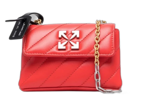 OFF-WHITE Jackhammer-17 Shoulder Bag Red