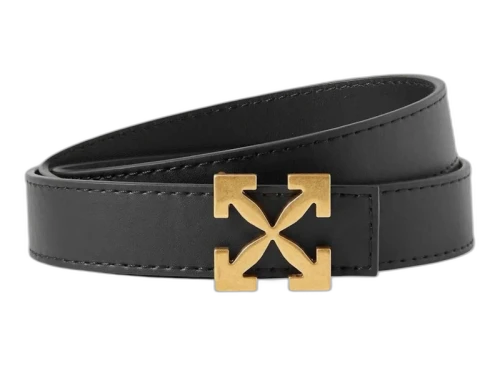 OFF-WHITE Reversible Arrow H40 Belt Black