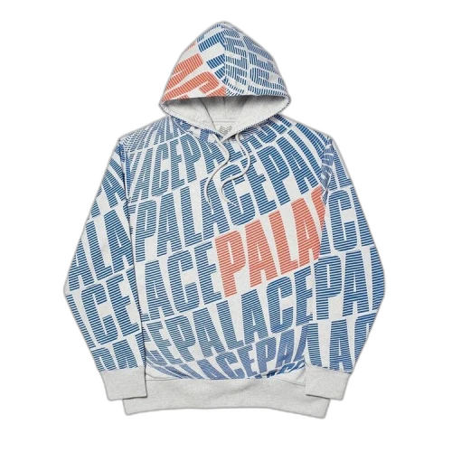 Palace Planet Hood 'Grey Marl'