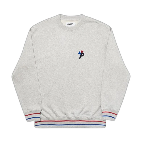 Palace Bunning Man Crew 'Grey Marl'