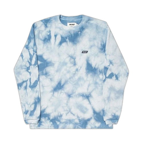 Palace Waffle On Longsleeve 'Blue'