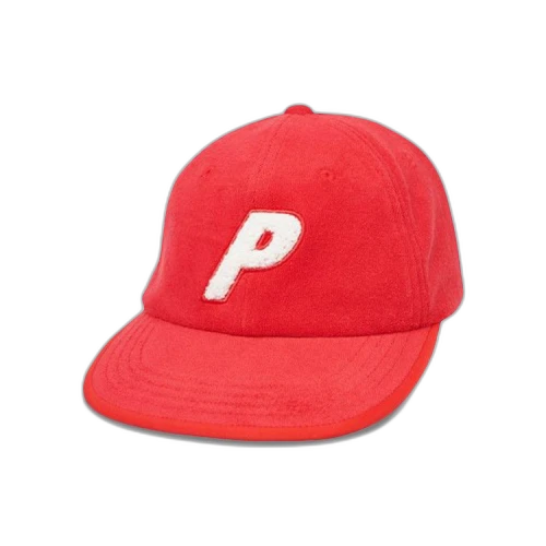 Palace Towelling 6-Panel 'Red'