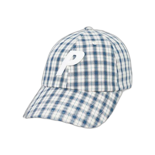 Palace Plaid P 6-Panel 'White'