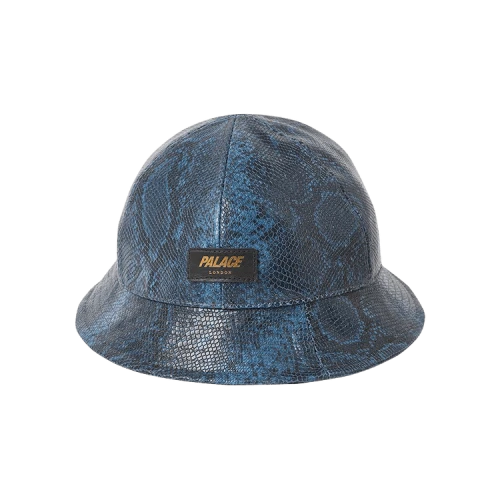 Palace Leather Bucket 'Blue'