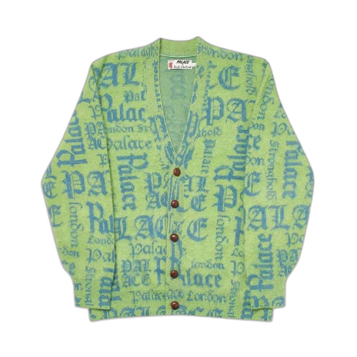 Palace Ye Olde Pringle Knit 'Green/Blue'