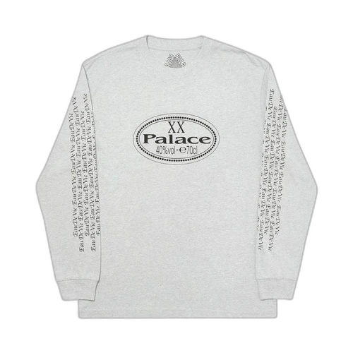 Palace XX Longsleeve 'Grey Marl'
