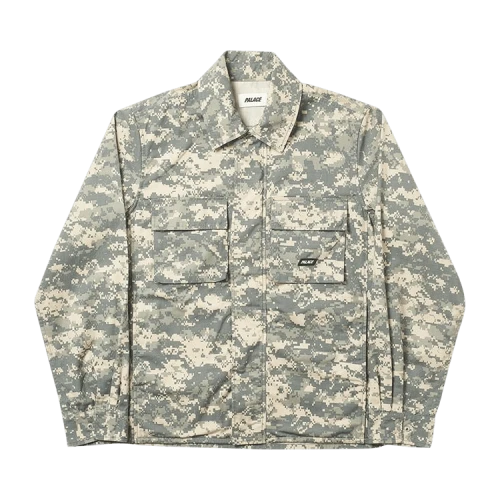 Palace Jungle Zip Shirt 'Digi Camo'
