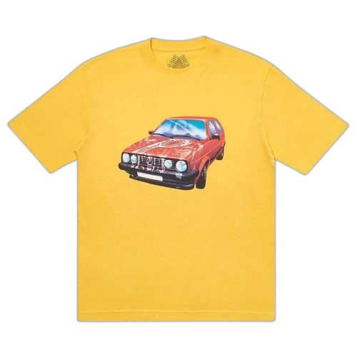 Palace Gt Aiight T-Shirt 'Yellow'