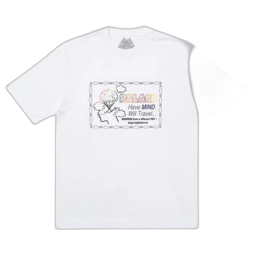 Palace Don't Call Me I'll Call You T-Shirt 'White'