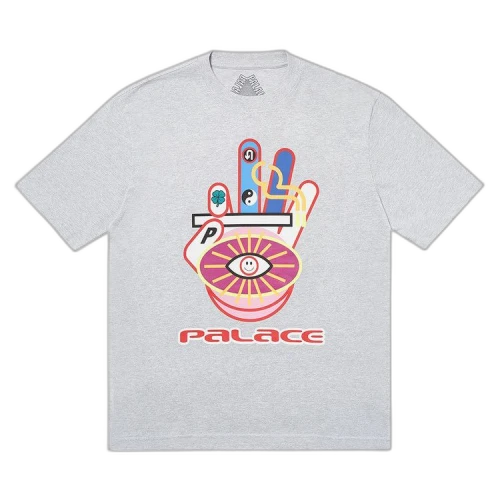 Palace Hippy Cig T-Shirt 'Grey Marl'