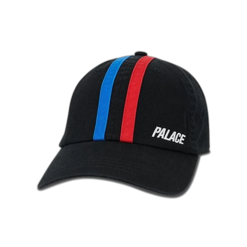 Palace Top Line 6-Panel 'Black'
