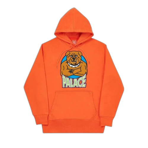 Palace Bulldog Hood 'Dark Orange'