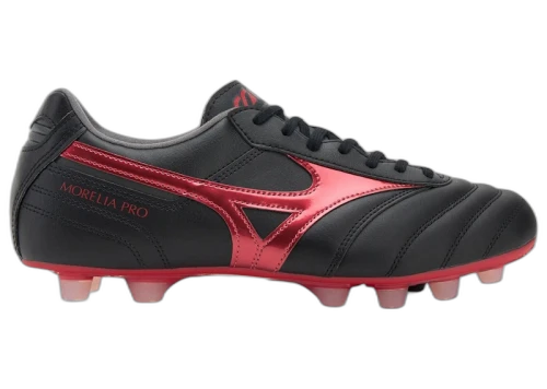 Mizuno Morelia II Pro FG Black Morelia 40th Red Black Sand