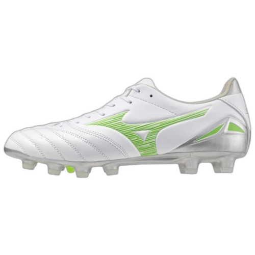 Mizuno Morelia Neo IV Pro MD White Neon Green Cool Gray