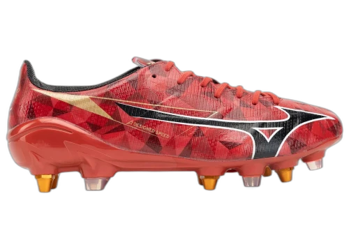 Mizuno Alpha II Japan Mix Morelia 40th Red Black Gold