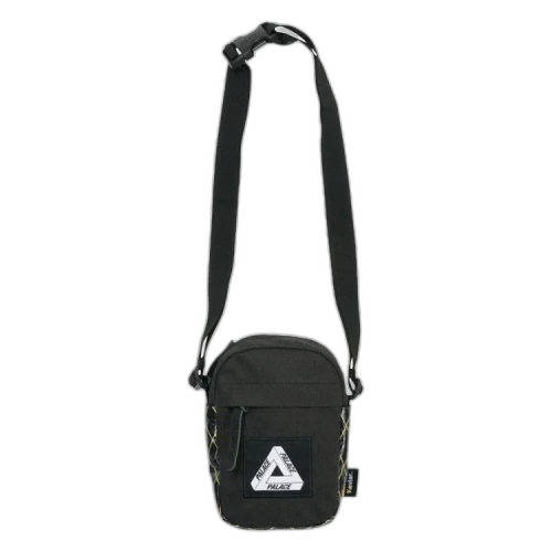 Palace X-Pac Cotton Canvas Shot Bag 'Black'