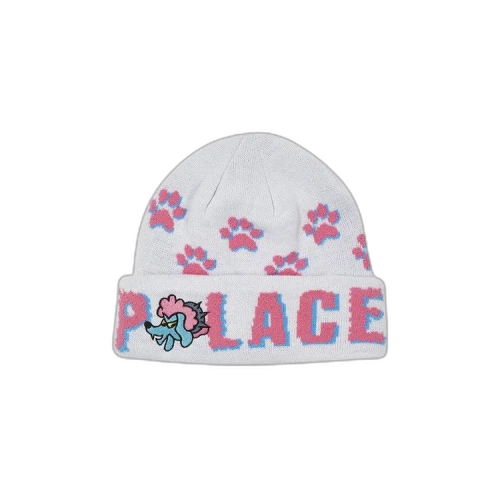 Palace Poodle Beanie 'White'