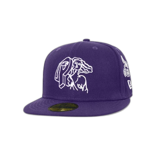 Palace P-Statue New Era 59 Fifty 'Purple'