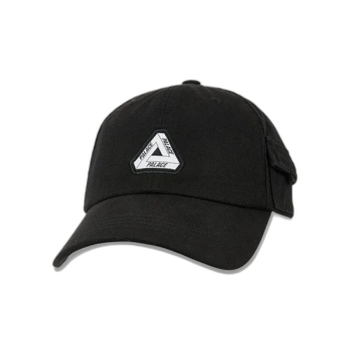 Palace Garment Dyed Tri-Ferg Patch 6-Panel 'Black'