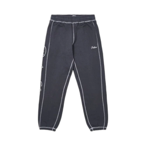 Palace Chain Stitch Joggers 'Slate Blue'
