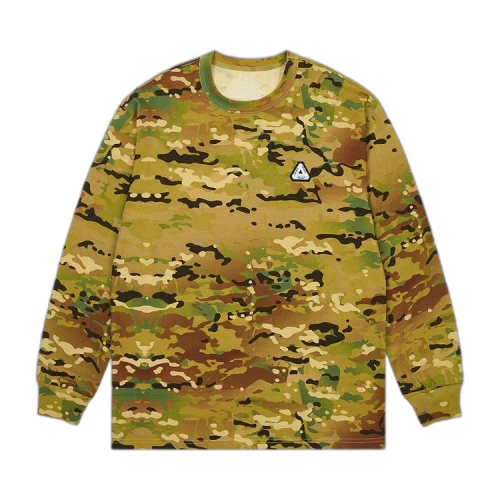 Palace Sofar Long-Sleeve 'Woodland Digi Camo'