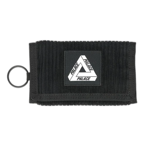 Palace Corduroy Tri Wallet 'Black'