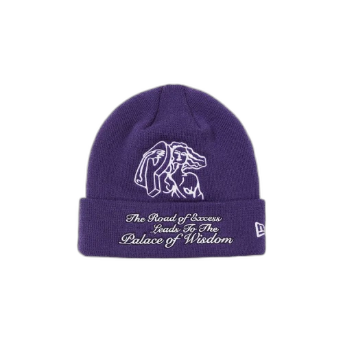 Palace P-Statue New Era Beanie 'Purple'